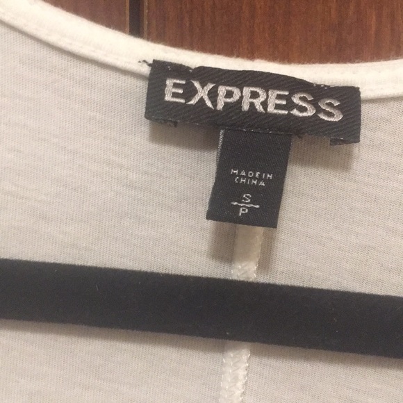 Sparkly White EXPRESS Tank top Size S, like new! - Picture 3 of 8